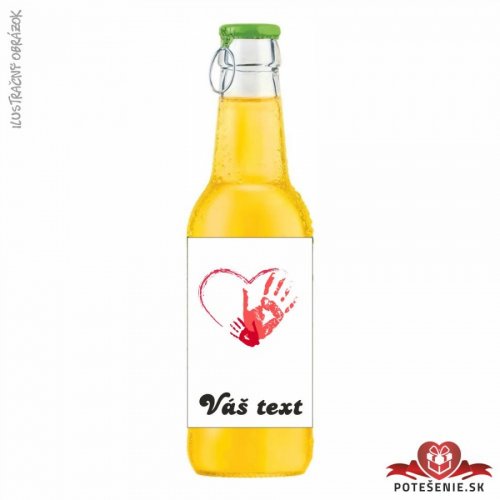 Svatební ovocný nápoj pro hosty, motív S106 - Svatební ovocný nápoj