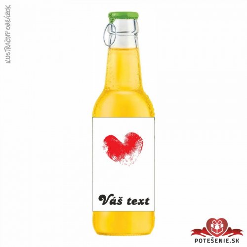 Svatební ovocný nápoj pro hosty, motív S201 - Svatební ovocný nápoj