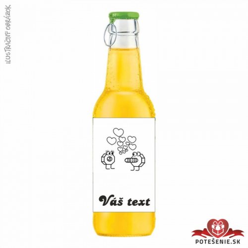 Svatební ovocný nápoj pro hosty, motív S223 - Svatební ovocný nápoj