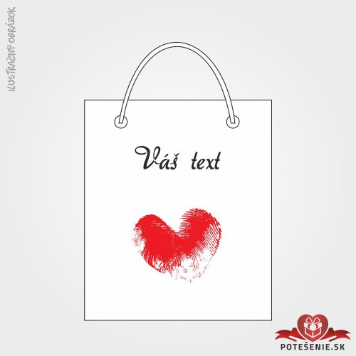 Taška na dárek pro svatební hosty, motív T016 - Dárkové tašky pro hosty